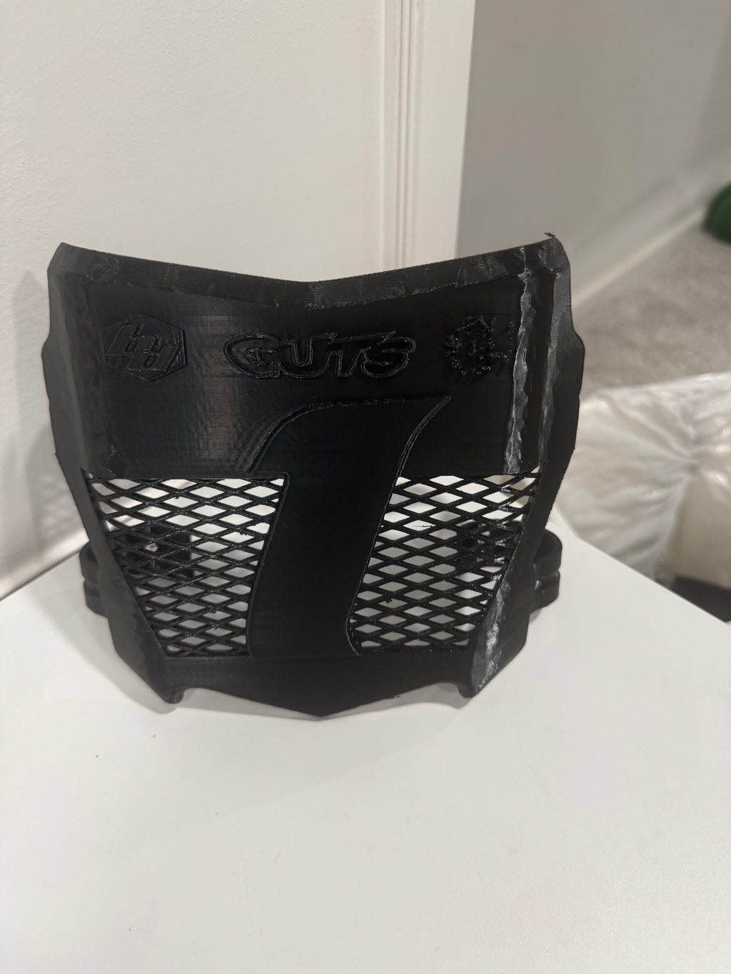 Vented motocutz plate